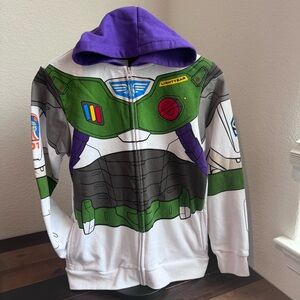 NWOT Disney Buzz Lightyear Full Zip Hoodie